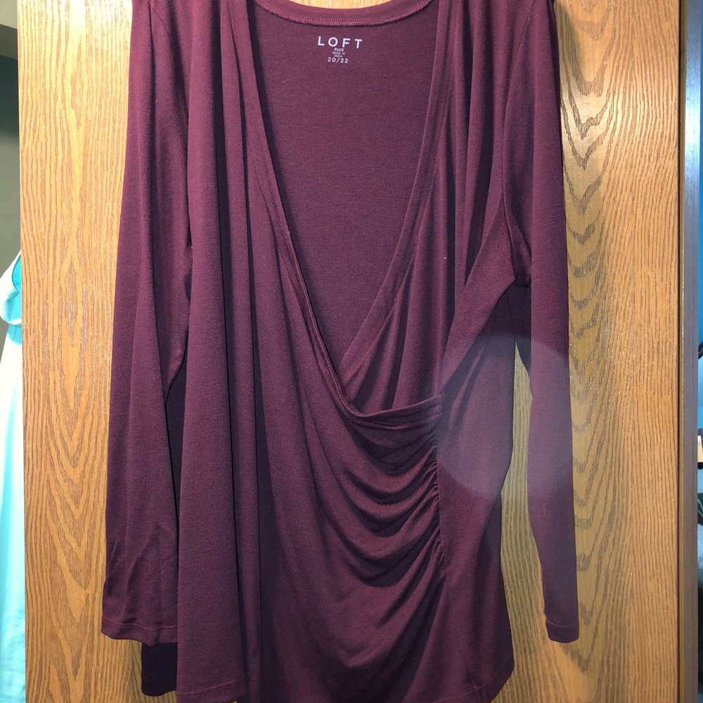LOFT Wrap sweater